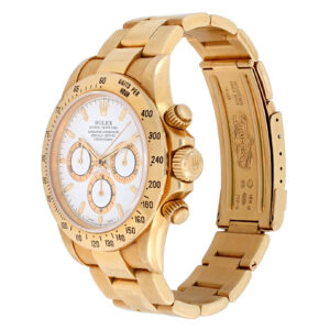 Rolex Watch Daytona Yellow Gold 6528 40mm