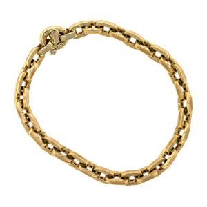 Baraka 18k Two Tone Gold Ritmika Collection Anchor Bracelet