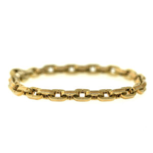 Baraka 18k Two Tone Gold Ritmika Collection Anchor Bracelet