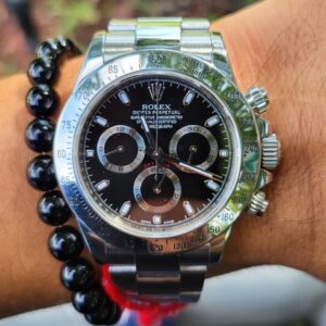 Rolex Daytona 40 mm Black Dial 116520 Stainless Steel