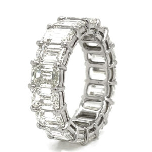 Platinum 12.75 Ct. Diamond Eternity Band